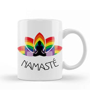 Namaste Yoga 01 Kupa Bardak Porselen
