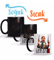 Red Dead Redemption 2 Sadie Adler Sihirli Kupa Bardak Porselen