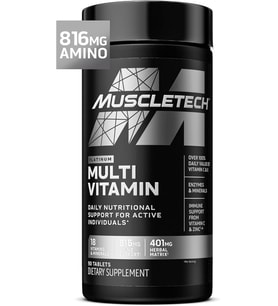 Platinum MultiVit. 18 Vit. -  816 mg Amino - 401mg Herbal Matrix - 90 Tablets