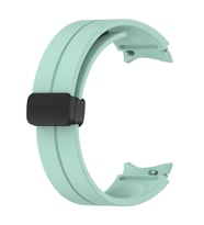 Microsonic Samsung Galaxy Watch 4 44mm Kordon Ribbon Line Açık Yeşil