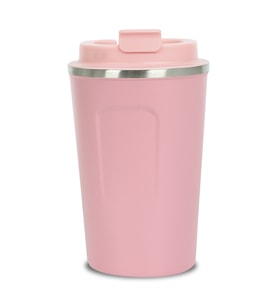 Exclusive Çelik Termos Bardak 380 ML - Renk Seçenekli (Pembe)