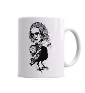 The Crow Face   Kupa Bardak Porselen