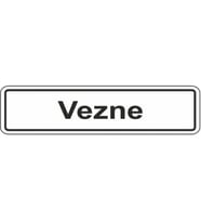 EKSTRAFİX 115 YÖNLENDİRME/UYARI LEVHASI 7x24.5cm VEZNE