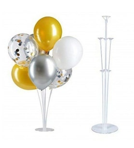  7'li Balon Standı Ve 8 Adet Metalik balon-