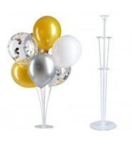  7'li Balon Standı Ve 8 Adet Metalik balon-