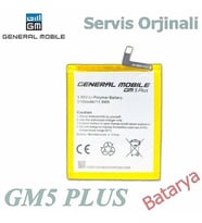 General Mobile Discovery GM5 Plus Servis Ürünü Batarya Pil Sıfır