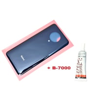 Tkgz Xiaomi POCO F2 PRO Arka Kapak Batarya Pil Kapağı (CAM+B-7000) SİYAH