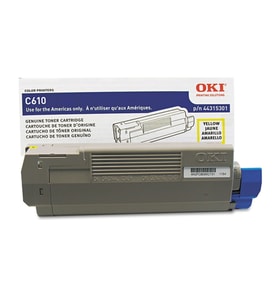 Tonersepeti OKI 44315301 Sarı Orjinal Toner C610