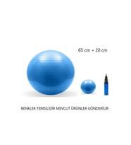 PS SPOR PİLATES TOPU 65 CM + 20 CM + POMPA