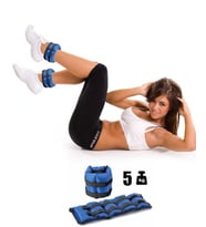 CKSpor  2,5 Kg x 2 Adet El Ayak Bilek Ağırlığı Kas Güçlendirici Ağırlık Seti