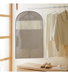 Ocean Home Textile Gri Balıksırtı Elbise Kılıfı 60 x 100 cm