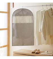 Ocean Home Textile Gri Balıksırtı Elbise Kılıfı 60 x 100 cm