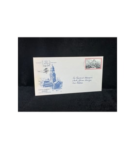 1979 Güney Afrika  Port Elizabeth Durban  Sivil Havacılık 50. Yıldönümü İlk Gün Zarfı FDC (Çok Renkli)