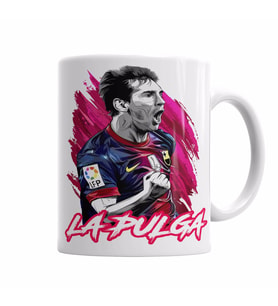 LA PULGA FIFA 18 Kupa Bardak Porselen