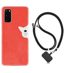 Samsung A02S A03S A10 A12 A13 A21S A22 Kılıf Boyun Askılı Silikon Kedoş 1735