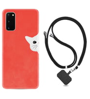 Samsung A02S A03S A10 A12 A13 A21S A22 Kılıf Boyun Askılı Silikon Kedoş 1735