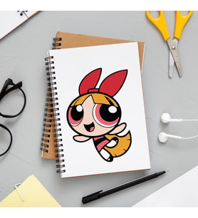 Power Puff Girls Blossom Tasarımlı Defter