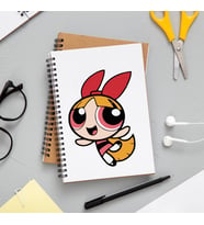 Power Puff Girls Blossom Tasarımlı Defter