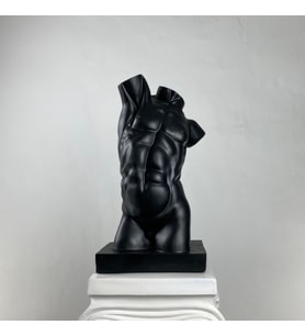 Tors 'Black' Dekoratif Heykel, Pop Art Roma Yunan Heykelleri