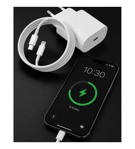 20W PD Hızlı Şarj Adaptörü ve Lightning Kablo Seti – iPhone 14 13 12 11 8 Plus 7 Uyumlu