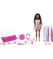 Barbie Brooklyn Eğlenceli Saçlar Oyun Seti HHM39