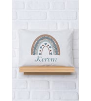 Pia Baby Premium %100 Pamuk İsme Özel Bebek Yastık Kılıfı 35*45 cm 5073-12