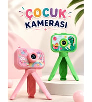 Çocuklara Özel Dijital LCD Ekran 1080P HD Görüntü Kaliteli
