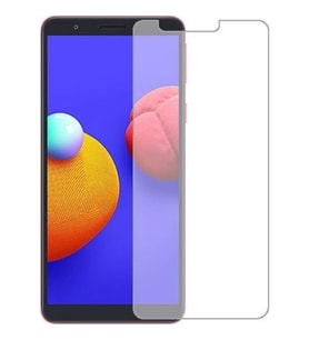 Samsung Galaxy A01 CORE Ekran Koruyucu Yeni Nesil HD Kalite Tempered Glass Cam (Renksiz)