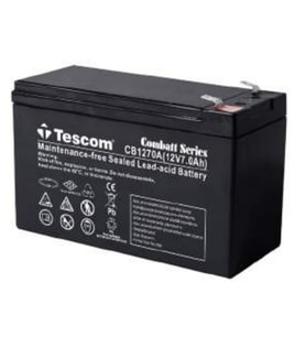 Tescom Combatt Cbl12-7E 12V 7Ah Tam Bakimsiz Kuru Akü