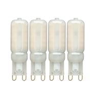 (4 Adet) Osaka Buzlu 5W Sarı Işık (3000K) G9 Duylu Led Kapsül Ampul