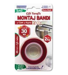 Vodaseal Whb İç Mekan Montaj Bandı 20MmX1,5Mt