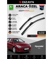 S-Dizayn Hyundai i30 Ön Cam Silecek Seti 2007-2010 Premium Araca Özel 60-45 Cm A+ Kalite