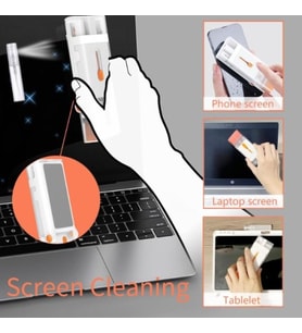 Çok Amaçlı Temizleyici Kit ve Telefon Standı
