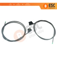 Mercedes W203 W211 C209 C215 C219 A2157800589 A2157800689 için Sunroof Tamir  Halat Teli Sağ Sol