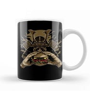 Samurai Burger Kupa Bardak Porselen