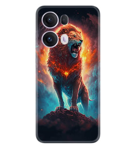 Oppo Reno 13 Pro Kılıf Boutique Baskılı Resimli Arslan Pcode -062