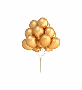 Gold Balon 25 Adet ( Balonlar Sönüktür)