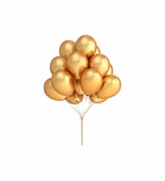 Gold Balon 25 Adet ( Balonlar Sönüktür)