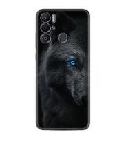 Tecno Pova Neo Kılıf Resimli Desenli Silikon Platinium Series Dark Wolfs 1834