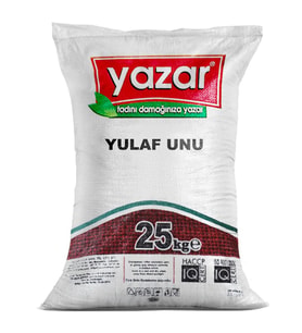 Yazar Yulaf Unu 25 Kg