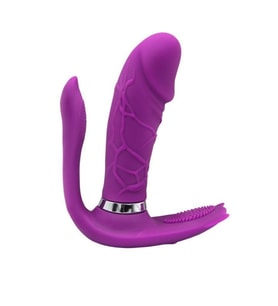 3’ü 1 Arada Uzaktan Kumandalı Giyilebilir Clitoris ve G-Spot Titreşimli Vibratör