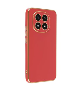 Xiaomi Redmi Note 14 Pro 4g Kılıf Volet Silikon - Kırmızı