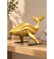 Balina Dekoratif Biblo - 22cm Büyük Boy
