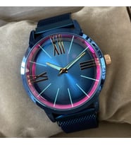Mavi Çelik Erkek Quartz Kol Saati