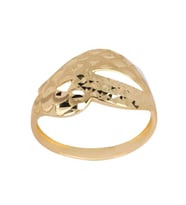 Cigold Taşsız Yüzük 14 Ayar Altın 2.41 Gr OA-C12201029019 (SARI-TABA)