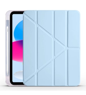 Apple iPad 11.Nesil 2025 Kılıf Zore Tri Folding Kalem Bölmeli Standlı Kılıf