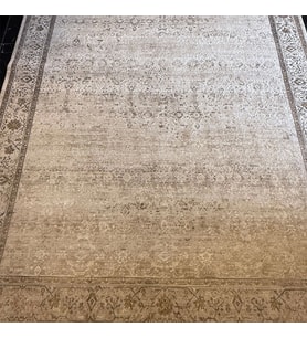 Hoom Rugs Woolly 4127 Krem Modern Salon Halısı