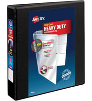 Avery Sağlam Ezd Halkalı Defter 3 Halkalı, 3,8 Cm (1,5 Inç) Tek Dokunuşlu Halka, 21,6 X 27,9 Cm Kağı