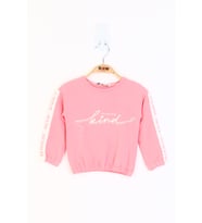Toontoy Kız Çocuk Kind Baskılı Tişört (Pembe)