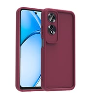 Oppo A60 Uyumlu Kılıf Kamera Korumalı Zore Ananas Kapak (Mürdüm)